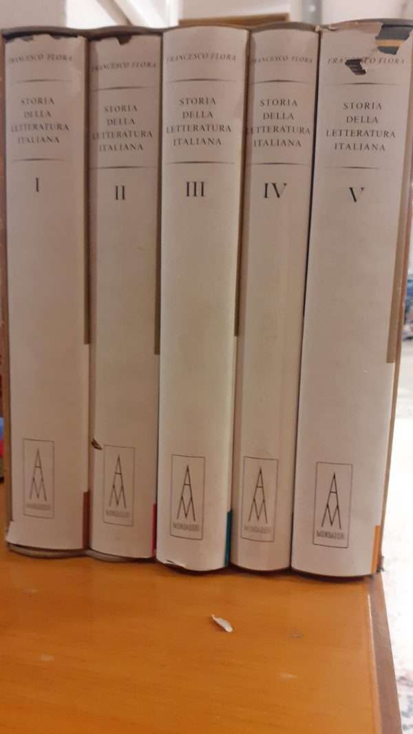 Storie della letteratura italiana (V volumi)