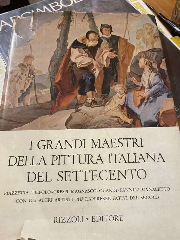 I grandi maestri della pitura Italiana del Settecento