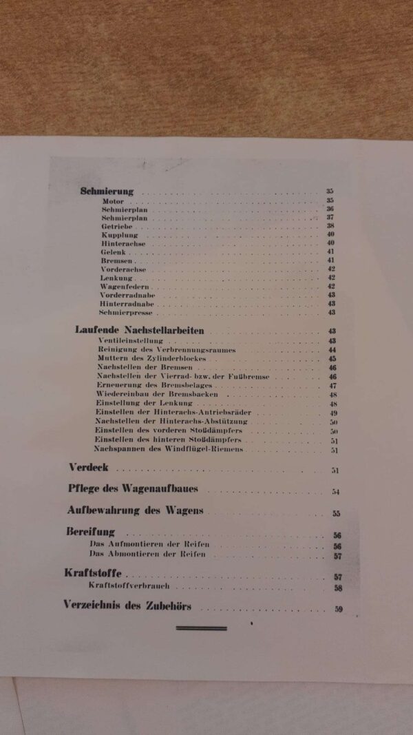 Manuale - Handbuch fur den 0,75 ltr 15 ps BMW Kraftwagen - immagine 6