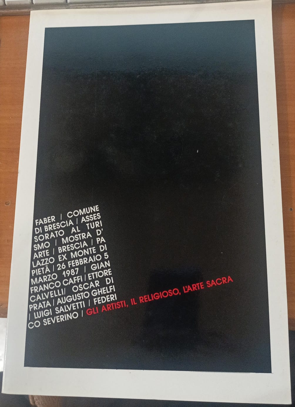 Gli artisti, il religioso, l'arte sacra