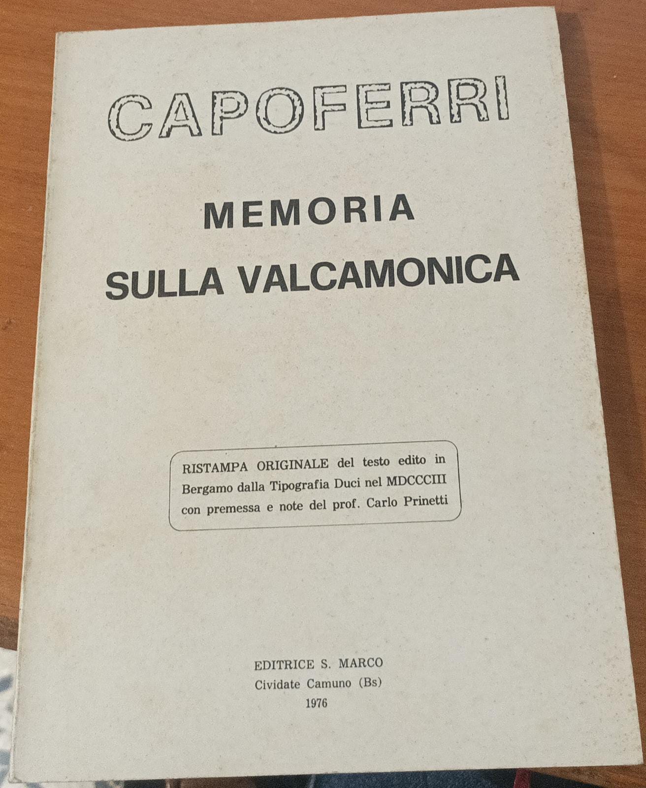 Memoria sulla Valcamonica